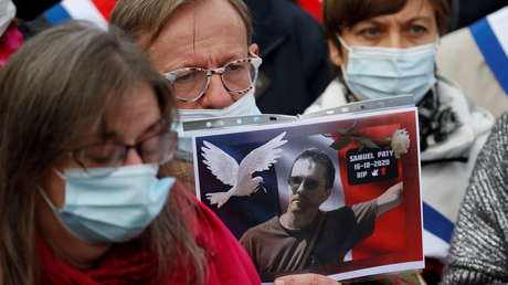 El asesino del profesor francés dijo en un mensaje de audio que vengó al profeta