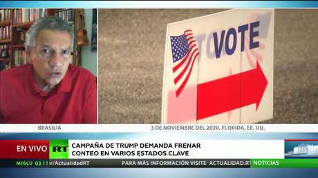 Politólogo: "Hay que destacar la presencia muy fuerte del poderío económico en las presidenciales de EE.UU."