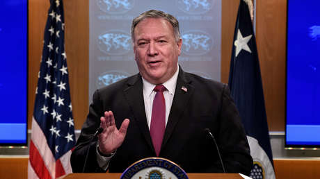 Irán afirma que el altercado verbal entre Jameneí y Pompeo se debe a que el secretario de Estado está "furioso" por la derrota de Trump
