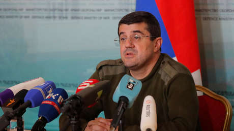 El presidente de Nagorno Karabaj anuncia que está de acuerdo en poner fin a las hostilidades