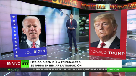 Medios: Biden podría ir a los tribunales si el Ejecutivo de Trump retrasa la transición