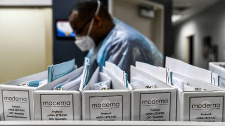 La farmacéutica estadounidense Moderna anuncia que su vacuna contra el coronavirus muestra un 94,5 % de efectividad