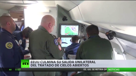 EE.UU. culmina su salida unilateral del Tratado de Cielos Abiertos
