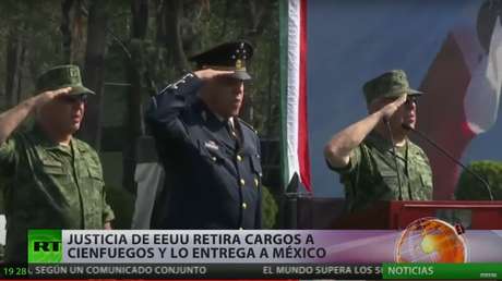 EE.UU. retira los cargos por narcotráfico al exsecretario de Defensa mexicano Salvador Cienfuegos y lo entrega para ser juzgado en su país