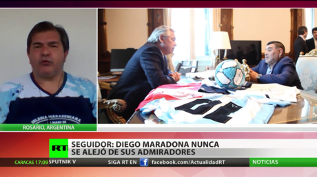 Fundador de la Iglesia Maradoniana: Maradona nunca se alejó de sus admiradores