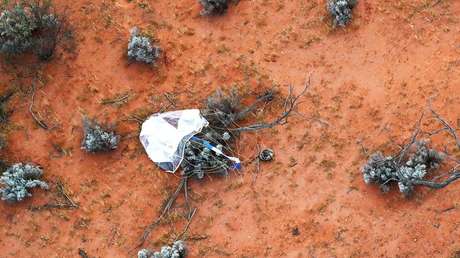 FOTOS: Aterriza la cápsula con muestras del asteroide Ryugu tras seis años de vuelo