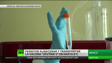 Permiten almacenar y transportar la vacuna Sputnik V hasta a 8 °C
