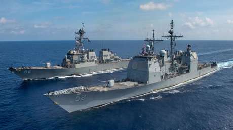 Pekín tras la llegada de buques estadounidenses al mar de la China Meridional: "EE.UU. flexiona sus músculos, esto no favorece la paz"