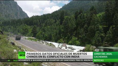 Primeros datos oficiales de soldados chinos muertos en el conflicto fronterizo con la India del año pasado