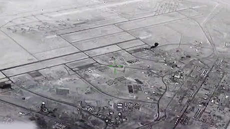 VIDEO: Misiles iraníes llueven sobre una base de EE.UU. en Irak tras el asesinato de Soleimani en 2020