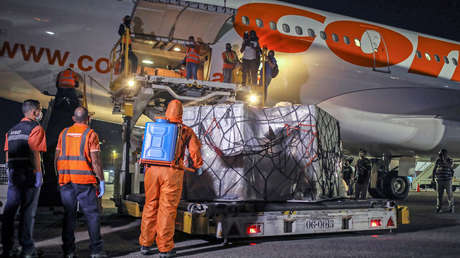 Venezuela recibe las primeras 500.000 dosis de la vacuna de Sinopharm contra el covid-19