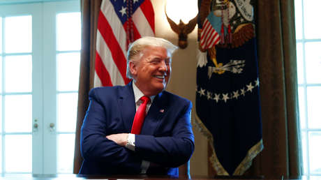 "No perdí contra él": Trump se mofa de la caída de Biden en las escaleras del avión presidencial (VIDEO)