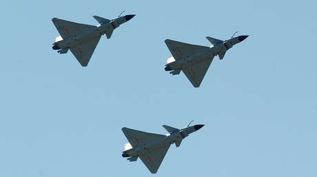 Diez aviones de combate chinos sobrevuelan la zona de identificación de defensa aérea de Taiwán