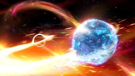 Científicos indagan en el origen binario de un gran onda gravitatoria captada en 2019: ¿qué 'se tragó' el agujero negro?