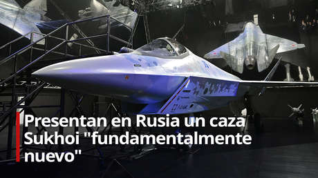 VIDEO: Presentan el caza Checkmate "nunca antes visto en Rusia"