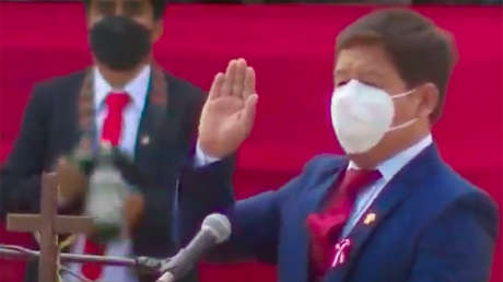 Pedro Castillo nombra a Guido Bellido como nuevo presidente del Consejo de Ministros de Perú