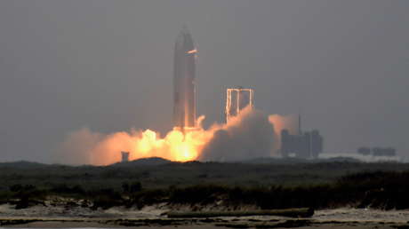 VIDEO: SpaceX realiza la primera prueba estática clave de la nave espacial Starship S20 con todos sus motores encendidos