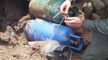 VIDEOS: Fuerzas militares venezolanas detonan explosivos dejados por grupos narcotraficantes colombianos en zona fronteriza