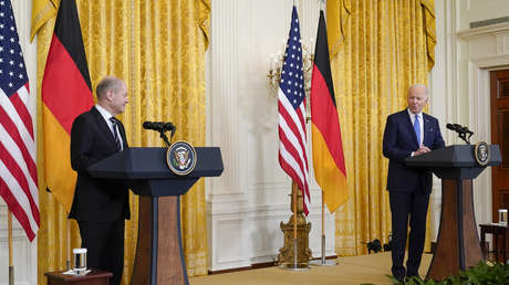 Biden: "Si tanques y tropas rusas cruzan la frontera con Ucrania, ya no habrá Nord Stream 2"