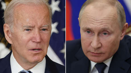 Empieza la conversación telefónica entre Vladímir Putin y Joe Biden
