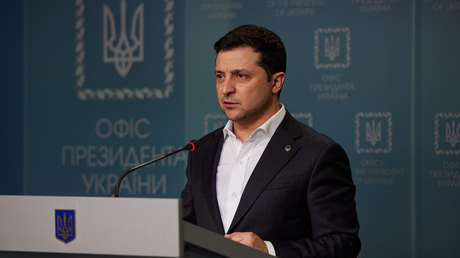 El presidente ucraniano, Vladímir Zelenski