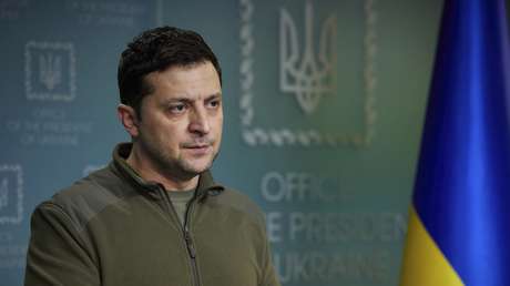 El presidente de Ucrania, Vladímir Zelenski