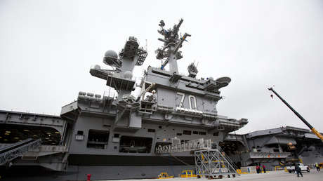 La Marina de EE.UU. recupera el caza furtivo F-35C hundido en el mar de la China Meridional