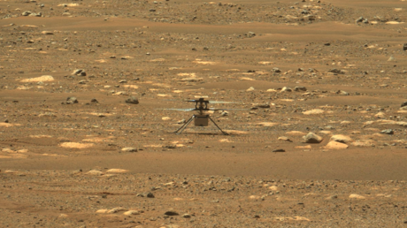 El helicóptero Ingenuity de la NASA completa con éxito su vuelo número 21 en Marte