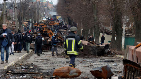 Putin evalúa la "grave y cínica provocación del régimen de Kiev" en Bucha