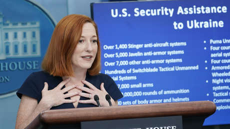 Psaki afirma que EE.UU. no planea relajar las sanciones contra Venezuela para reemplazar el petróleo ruso