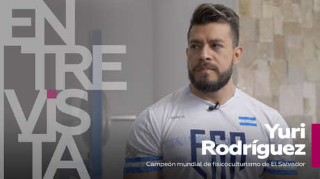 Yuri Rodríguez, campeón mundial de fisicoculturismo de El Salvador: "La mayoría de los salvadoreños tienen un familiar preso"