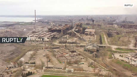 VIDEO: La destrucción de Mariúpol a vista de dron