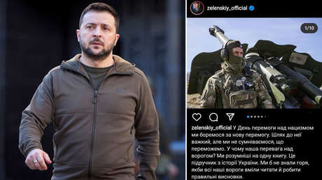 El presidente de Ucrania, Vladímir Zelenski / Captura de pantalla