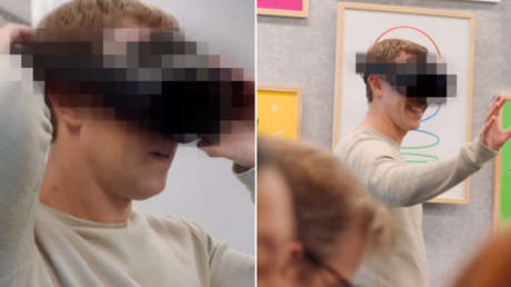 Mark Zuckerberg muestra un nuevo visor de realidad virtual mixta que permite jugar con mascotas digitales