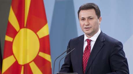 Condenan a 9 años de prisión al prófugo ex primer ministro de Macedonia del Norte, Nikola Gruevski, por un "acto de venganza política"