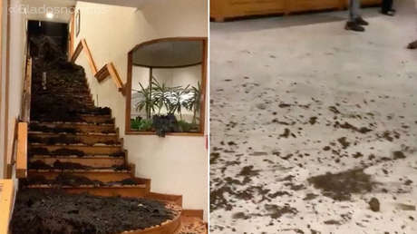 Buscan a dos turistas uruguayos tras un alud en un hotel de Argentina que provocó un muerto y tres heridos