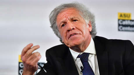 "Tienes sangre en tus manos": Un activista increpa a Luis Almagro y lo tilda de "asesino" durante un evento en la Cumbre de las Américas