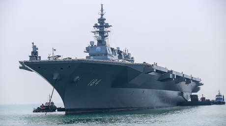 El grupo de ataque de la Marina japonesa empieza un despliegue de más de 4 meses en el Indo-Pacífico