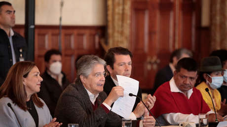 Lasso se reúne con un grupo de indígenas en Ecuador y los líderes del paro nacional aclaran que no son parte de ese diálogo