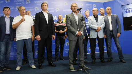 Un tribunal de apelaciones ucraniano prohíbe un partido político opositor