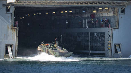 BAE Systems muestra un blindado flotante modernizado para transporte de personal del Cuerpo de Marines de EE.UU.