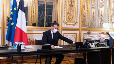 Un documental francés muestra un fragmento de la conversación confidencial de Macron y Putin y la Cancillería rusa responde