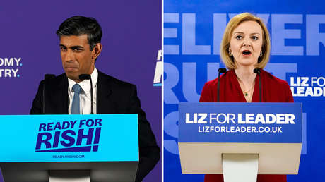 Rishi Sunak y Liz Truss pasan a la final de la carrera para primer ministro del Reino Unido