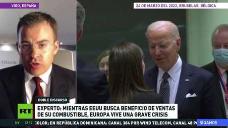 Experto: Mientras Washington busca beneficio de ventas de su combustible, Europa vive una grave crisis energética