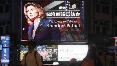 China condena "severamente" la visita de Pelosi a Taiwán y anuncia unos ejercicios militares
