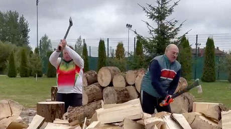 "Ayudemos a nuestros hermanos": el presidente de Bielorrusia trolea en un video a la UE ante la llegada del frío invernal