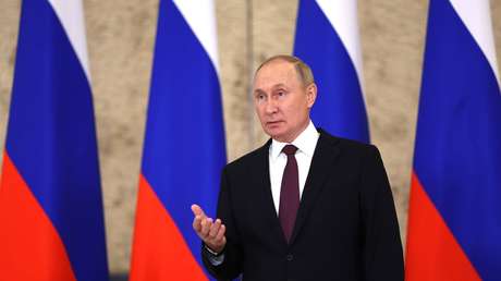 El presidente de Rusia, Vladímir Putin