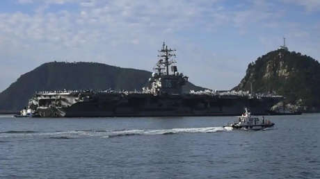 Pionyang denuncia "tremendos efectos negativos" por la presencia de un portaaviones de EE.UU. cerca de la península Coreana