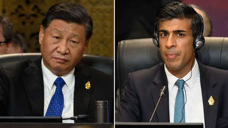 Sunak califica a China como la "amenaza estatal más grande" para la seguridad económica de su país