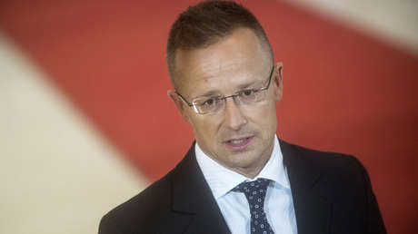 El ministro de Asuntos Exteriores de Hungría, Peter Szijjarto